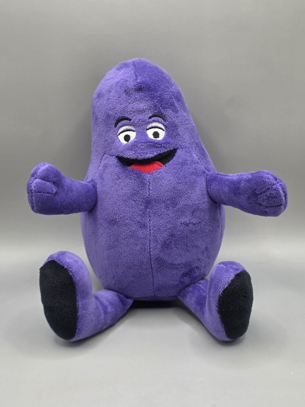 McDonald’s Grimace Plush Toy Purple Stuffed Animal Mascot Character Collectible